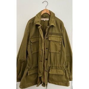 Free People Seize The Day Military Jacket